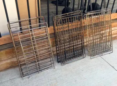 different sizes n brands of oven racks $20 each, View more