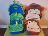 Skip Hop Kids Backpacks and Lunch Bags NEW