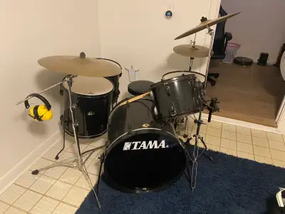 Tama Swingstar 5 piece Drim Kit + Hi-Hat + Cases, View more
