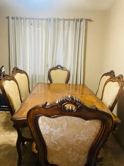 Oak Dining Table &  Chair, View more