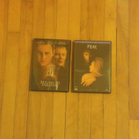 2 DVDs: $1.50 each - chacun. RETURN TO PARADISE - FEAR.