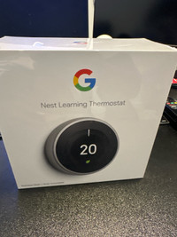 Google Nest Wi-Fi Smart Learning Thermostat (3rd Generation) 