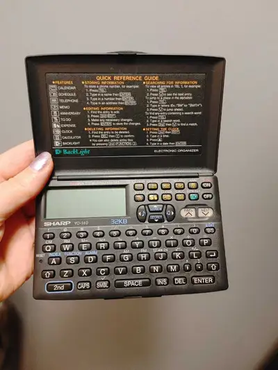 Sharp YO-140 Electronic Organizer, View more