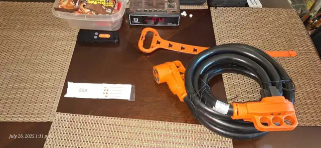 50 Amp RV Extension Cord 15 Feet