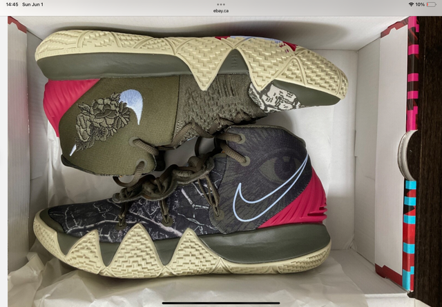 Brand New Nike Shoes Kybrid S2 What The Camo CQ9323-300 Sz 8 Men in Men's Shoes in Oakville / Halton Region - Image 2