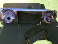 Chevrolet chrome radio bezel and a few other parts