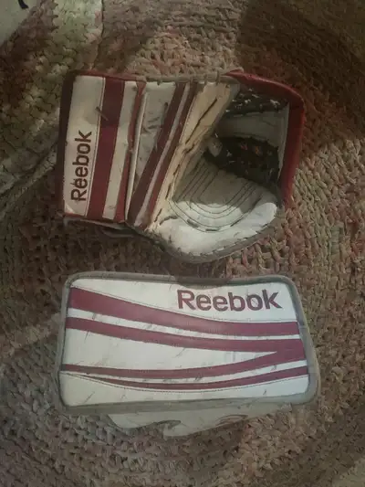 Reebok Goalie Blocker & Glove, View more