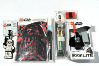 LEGO Star Wars Stationary Journal Booklite Eraser Bag Tag Pens