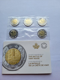 Canada Toonie Pack-Vimy Ridge