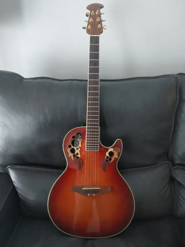Ovation Celebrity Viper CV-68 Acoustic Electric Guitar in Guitars in West Island - Image 3