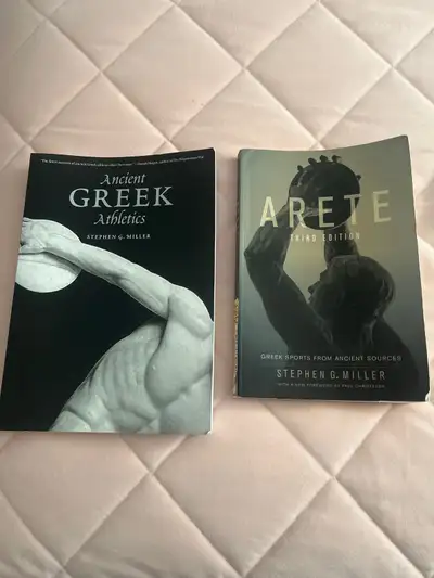 Ancient Greek Athletics Arete - Third edition Used - few highlighting and folded corners Bought used...