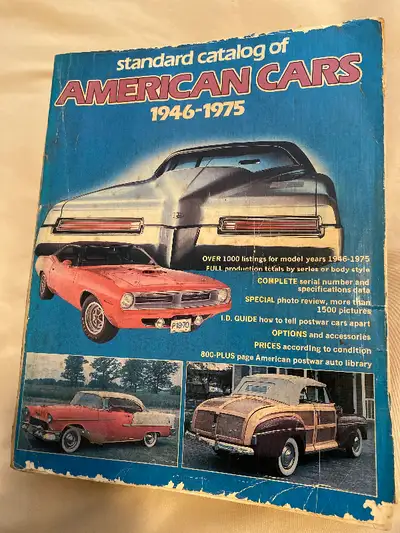 John Gunnell Standard Catalog of American Cars, 1946-1975, View more