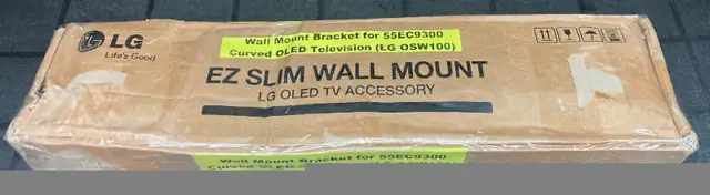 (NEW) Wall Mount Bracket 55EC9300 LG Curved OLED TV (LG OSW100) in Video & TV Accessories in City of Toronto - Image 3