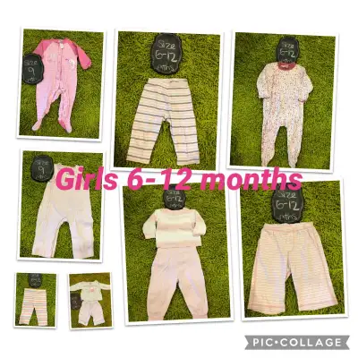 Lots of baby girls clothing 6-12 month - EUC, View more
