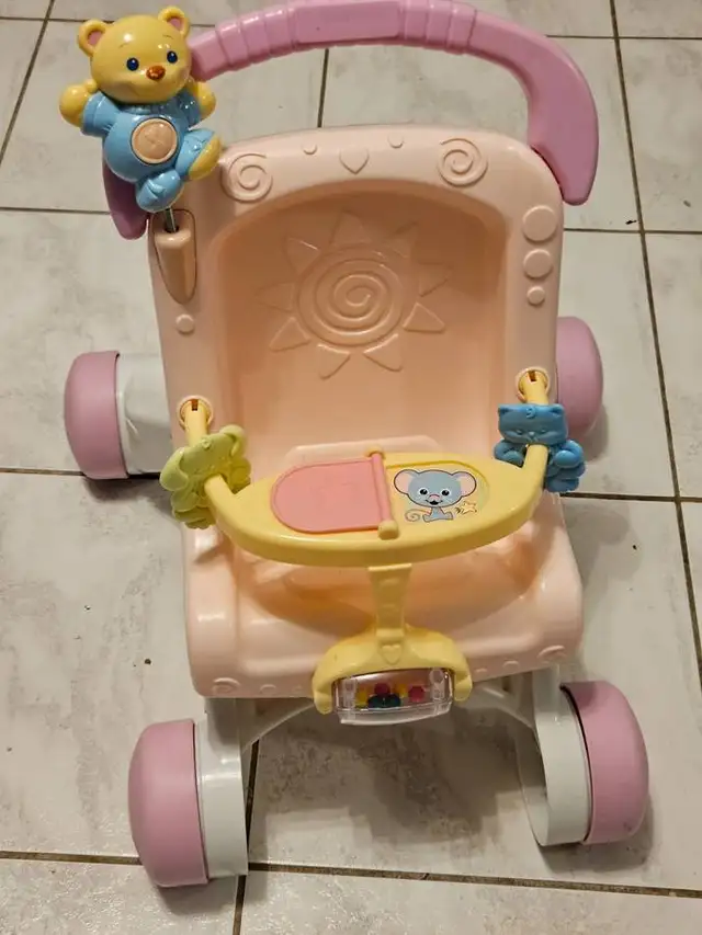 Fisher-Price Brilliant Basics Stroll Along Walker