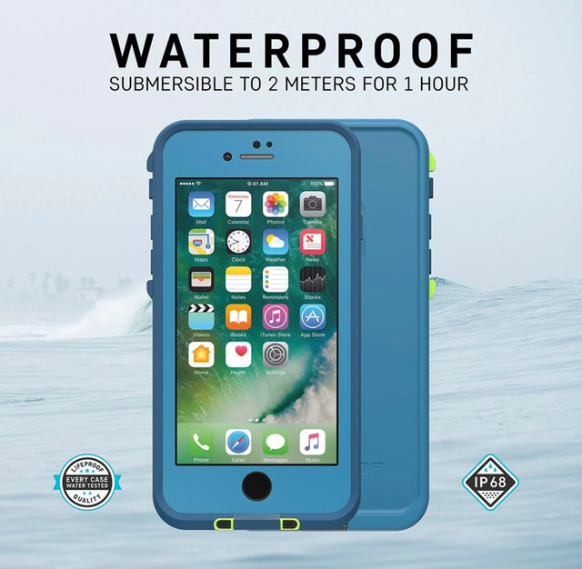 Lifeproof Waterproof Phone Case IPhone 6 7 8 10 X 11 Pro Max + in Cell Phone Accessories in St. Catharines - Image 3
