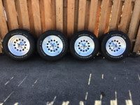 15 inch Ford 5x114.3 wheels and tires like new