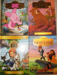 4 Disney Read Aloud Storybooks Large Hard Cover Books