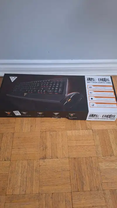 GAMDIAS ARES 7 COLOUR RGB GAMING KEYBOARD (MOUSE NOT INCLUDED), View more