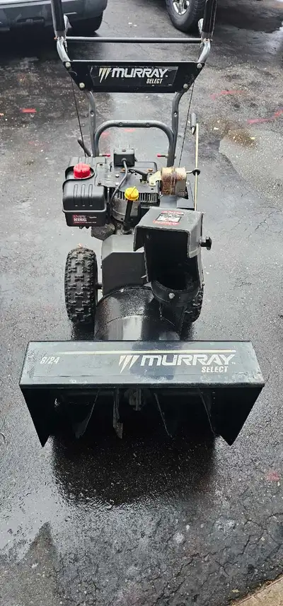 Snowblower" 24 pull and electric start, View more