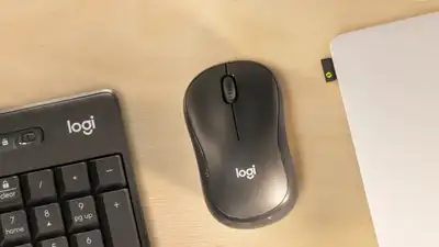 Logitech Bluetooth mouse , View more