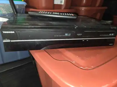 Toshiba DVR620 VHS/DVD Recorder Combo – Remote Included, View more
