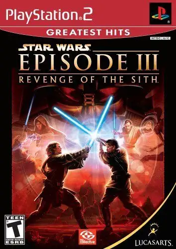 STAR WARS EPISODE III REVENGE OF THE SITH PLAY STATION 2, View more