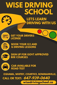 Driving Lesson/Driving School/Driving Lessons 