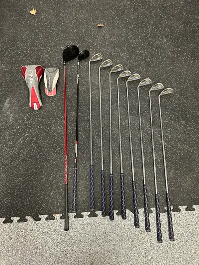 Ping/TaylorMade golf set, View more