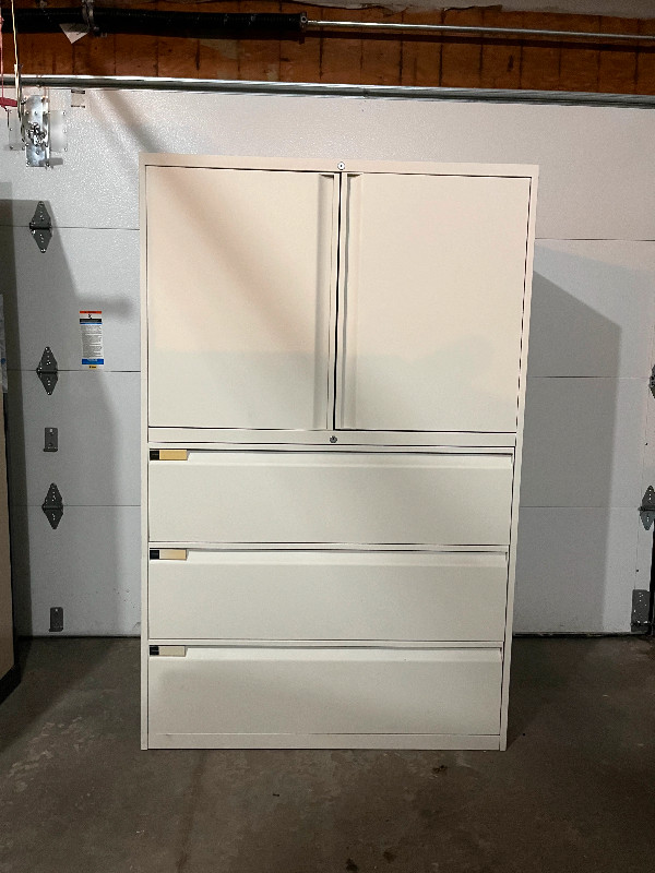 Teknion 2Door / 3Drawer Combo File / Filing Storage XL