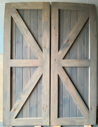 Handcrafted Custom Sliding Barn Doors & Hardware Available