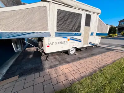 Trailer is renovated with new flooring and interior/exterior finishes. Ready to use for off grid cam...