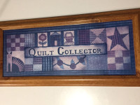 Quilt Collector Framed Print