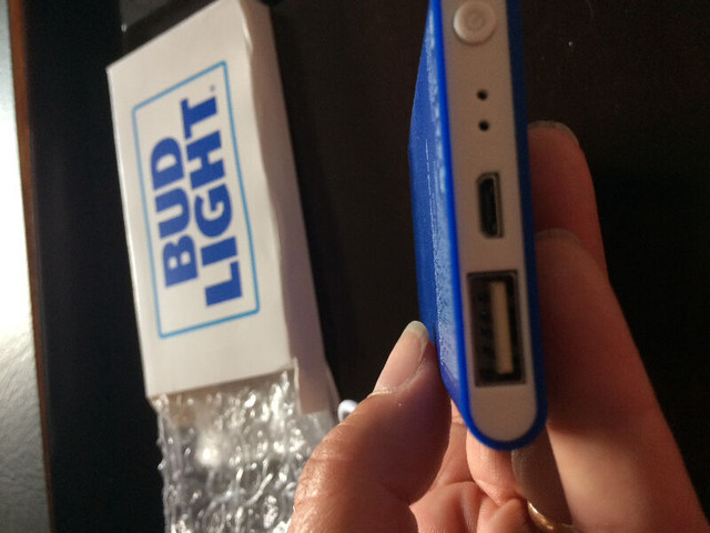 Bud light phone chargers and speakers in Cell Phone Accessories in Hamilton - Image 3