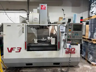 We are offering our HAAS VF-3B, built in late 2000, from our CNC shop. The machine is currently unde...