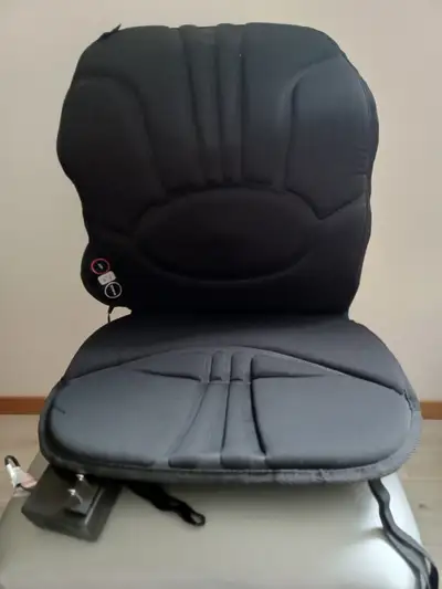 Homedics Back Charger Massage Cushion with Heat. Invigorating Massage, Soothing Heat, Portable.