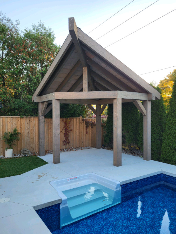 Timber frame structures, Pergola's,Gazebos,Outdoor kitchens. Decks
