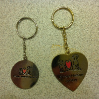 Ottawa Humane Society Keychain New, never used Sold the heart sh
