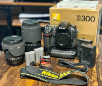 Nikon D300 Camera, Lenses and Extras