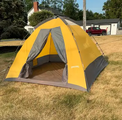 Tent - Spaulding Dome Tent with Rain Cover. (8’x8’), View more