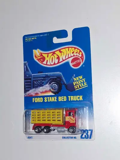 Ford Stake Bed Truck 1994 Hot Wheels Collector No 237, View more
