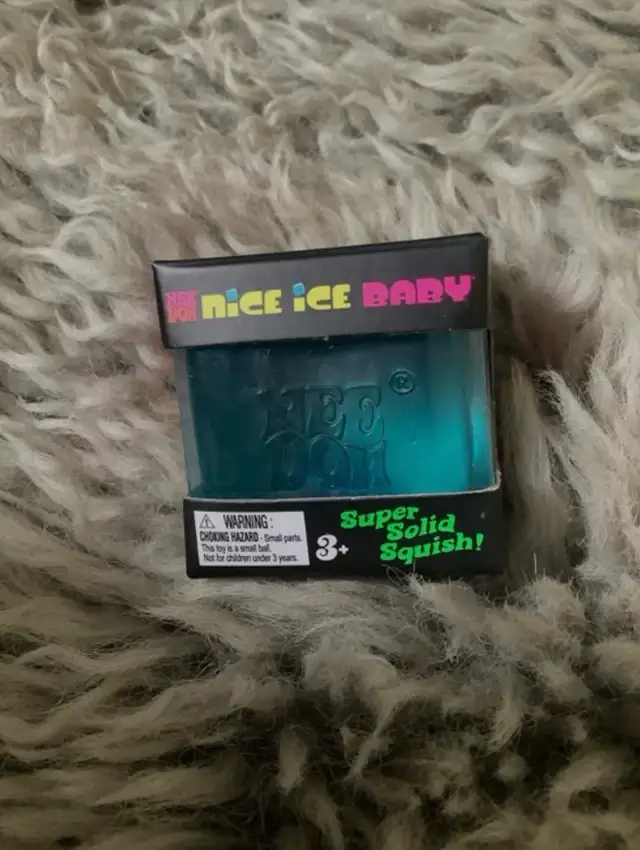 Blue Official NeeDoh Nice Ice Baby Viral Squishy Toy