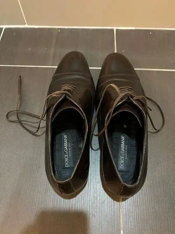 DOLCE & GABBANA Men's Dress Shoes Size 9-10, Brown in Men's in City of Toronto - Image 4