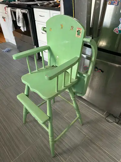 Antique High Chair, View more