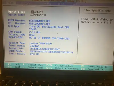 Lenovo 3000 G530 Laptop, View more