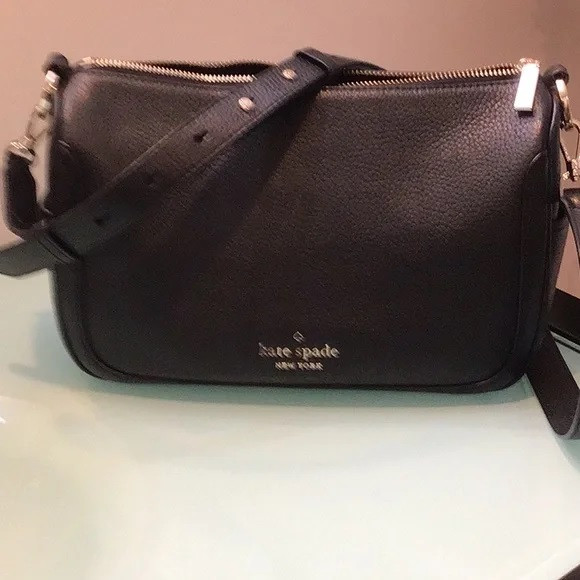 Kate Spade Black Leather Crossbody in Women's - Bags & Wallets in Windsor Region