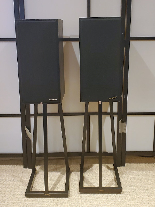 Paradigm 3SE Floor Bookshelf Loudspeakers And Stands Speakers City