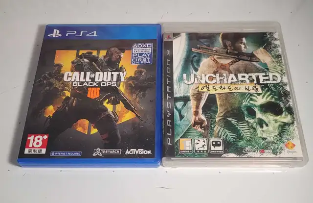 PS3 & PS4 Games Black Ops 4 Uncharted REGION 3 in Sony Playstation 3 in Barrie - Image 2