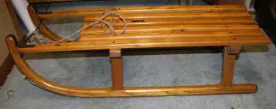 Antique Sleigh The sleigh came from Switzerland and is over 100 yrs old