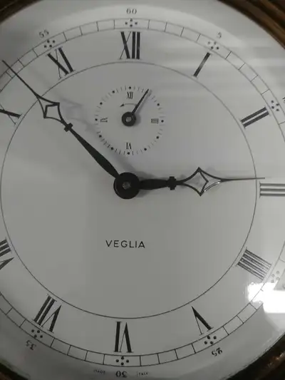 Antique VEGLIA Italian alarm clock, View more